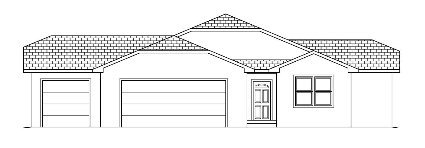 U1061-Birdsong-front-elevation