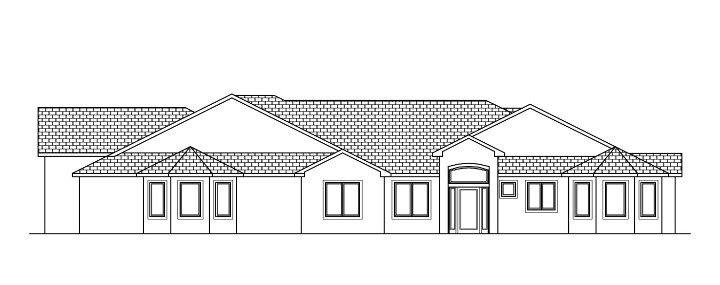 U1072-Barcelona-A-front-elevation