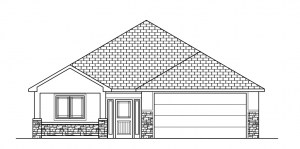 U1005-Bush-A-front-elevation